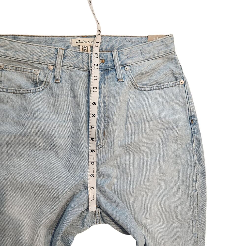 NWT Madewell Curvy Perfect Vintage Jean, light wash, sz 29, inseam 27.5" - Picture 8 of 10